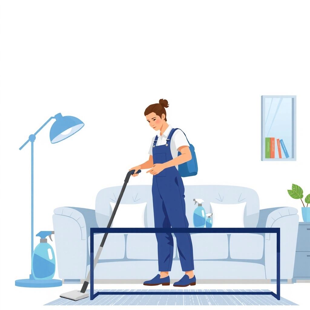 Professional residential cleaning service